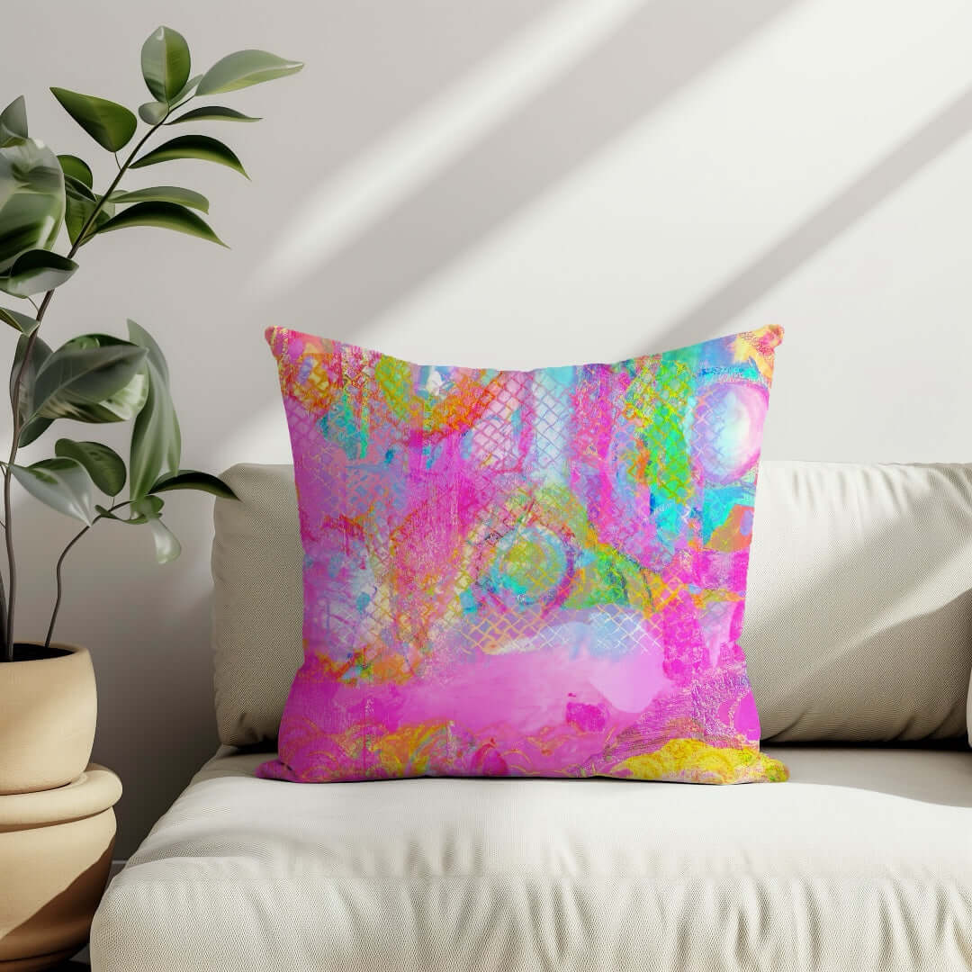 Candyland Premium Colorful Pillow