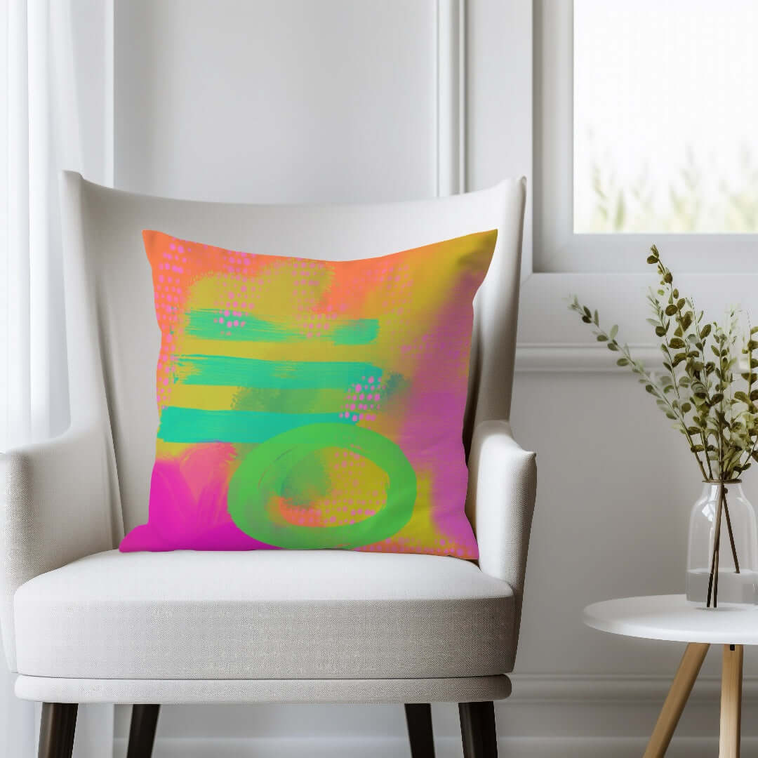 Hopscotch Premium Colorful Pillow