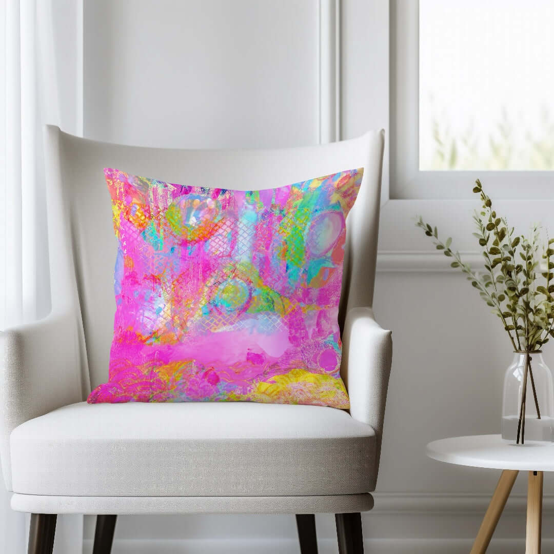 Candyland Premium Colorful Pillow