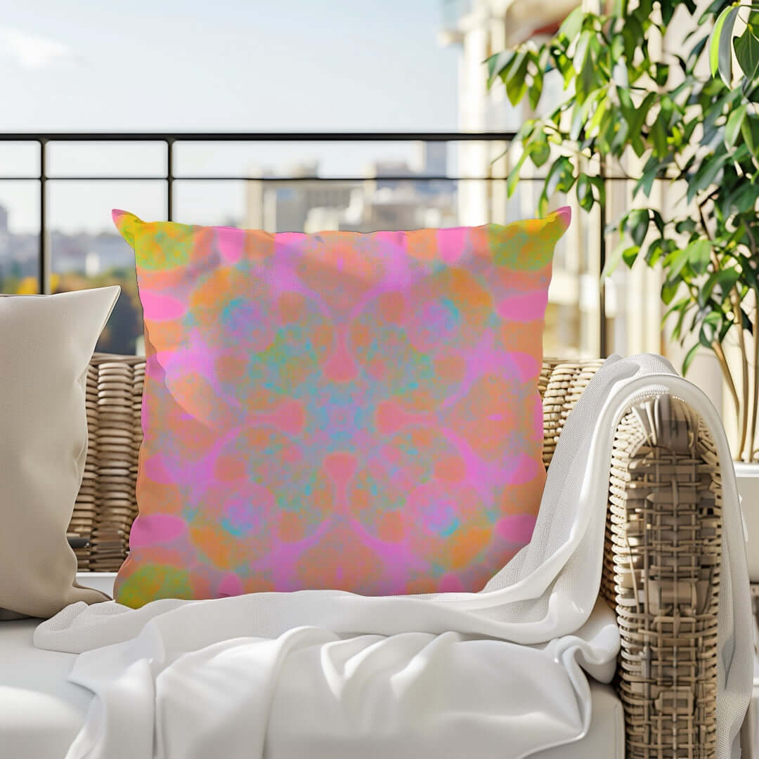 Mandala Premium Colorful Pillow