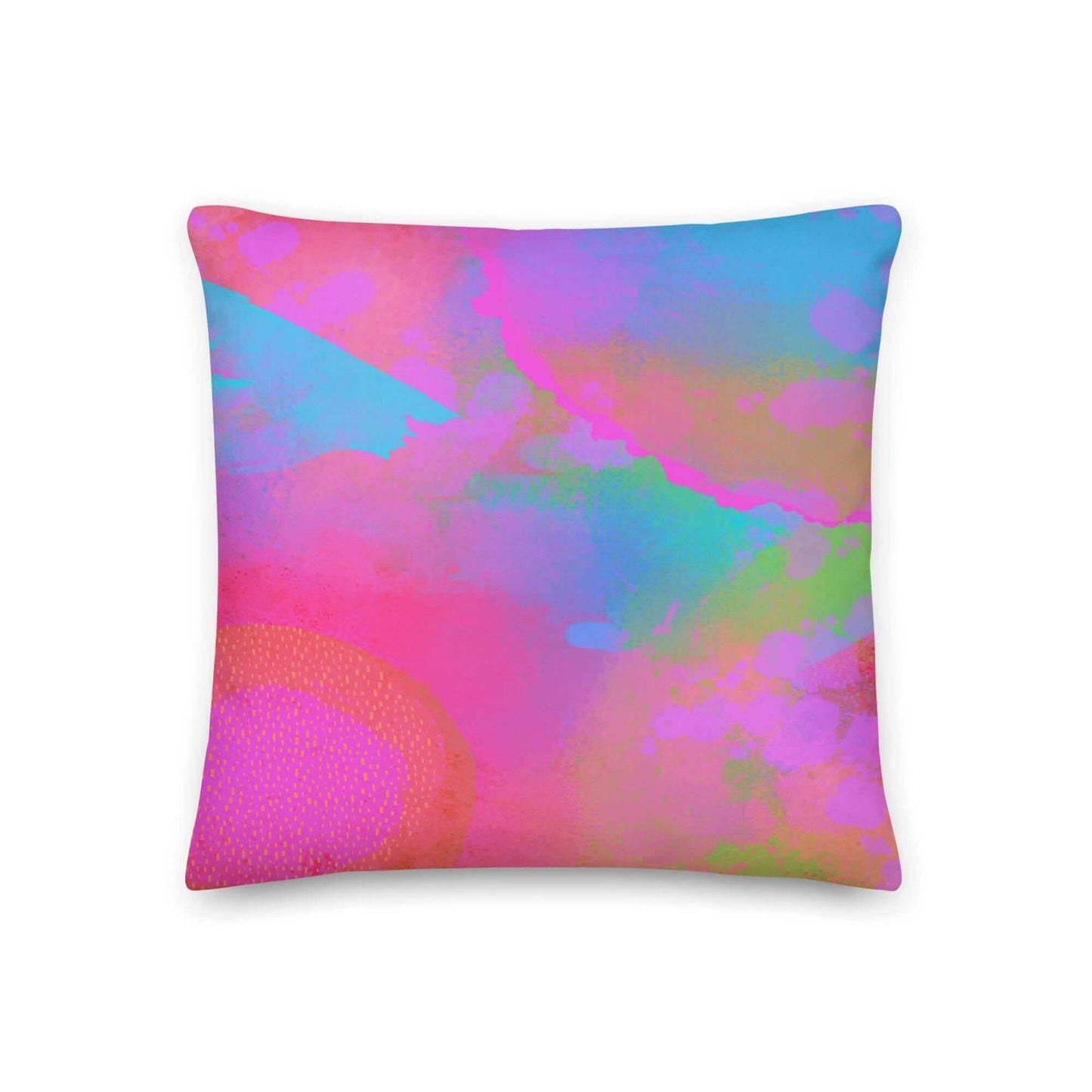 Between Worlds Premium Colorful Pillow