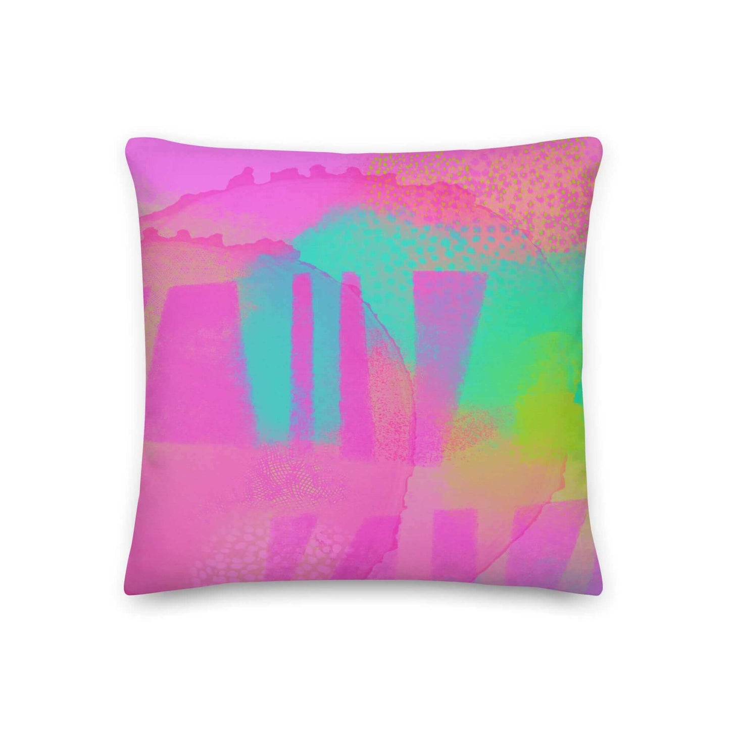 Gates of Athena Premium Colorful Pillow