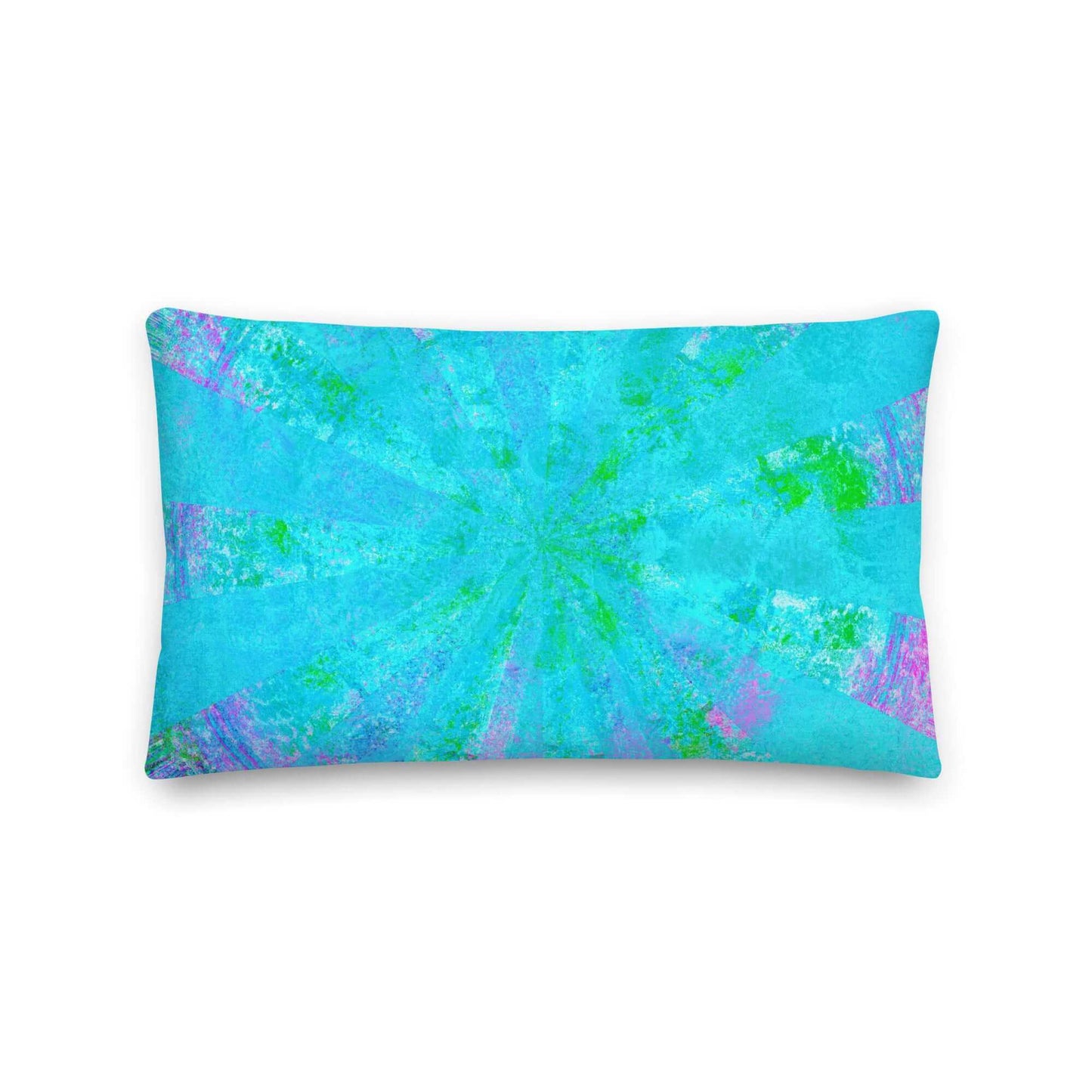 Blue Stingray Premium Colorful Pillow