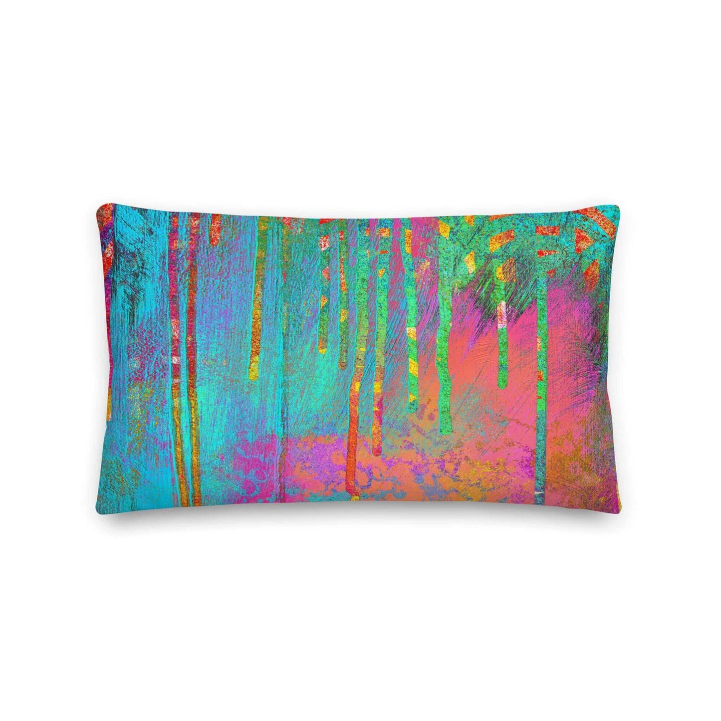 Into the Beyond Premium Colorful Pillow