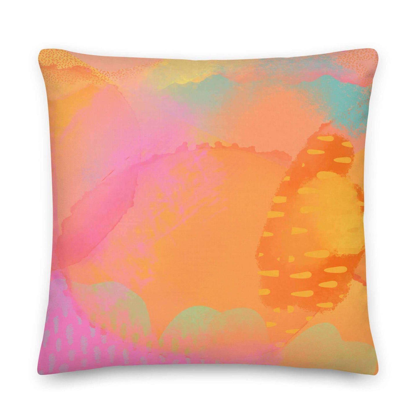 Desert Delight Premium Colorful Pillow