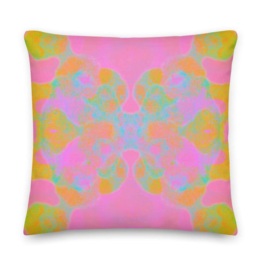 Double the Fun Premium Colorful Pillow